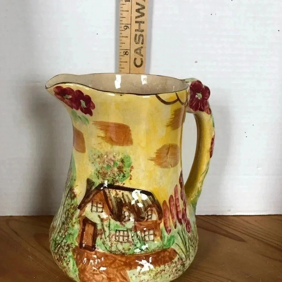 Vintage Price Bros. Cottageware  Pitcher - Picture 9 of 9